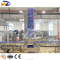 Chine 500ML entièrement automatique 3 en 1 petite entreprise échelle bouteille minérale pure Table eau potable Machine de remplissage ligne prix