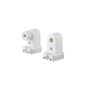 Scatola con 10 unità borsa di 2 pezzi porta lampada per LED e tubi fluorescenti, base FA8 - Product Image 1
