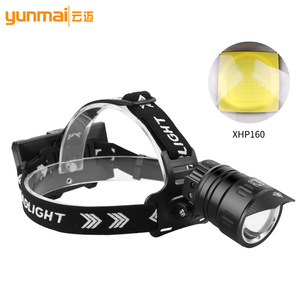 XHP160 <b>Sensor</b> Headlamp 3x18650 Rechargeable LED High Intensity For Outdoor Use - Product Image 5