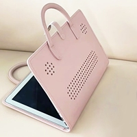 Prix usine PU housse pour ordinateur portable rose avec poignée 14-16 pouces respirant ordinateur étui de protection ordinateur portable pochette sac