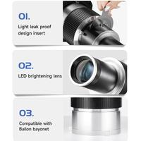 Accessoire d'objectif de caméra mise au point réglable bricolage optique Snoot pour Bowens Mount Flash objectif conique Kit de modification de lumière de photographie