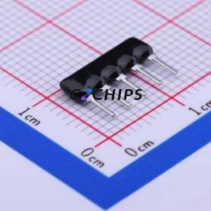 Réseau de résistances A05-105JP SIP-5-2.54mm ( Nombre de résistances : 4 ) ( Résistance : 1mOhm Précision : 5% ) - Product Image 2