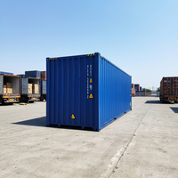 Conteneur standard en acier épaissi carré, assemblé et fixe, pour camion maritime, personnalisable, fourni par l'usine Xiamao, vente en gros