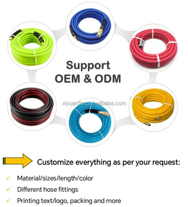 צינור אוויר גומי <span class=keywords><strong>PVC</strong></span> בלחץ גבוה 20 בר 1/4'' 1/2'' 3/8'' 1'' לכלי עבודה פנאומטיים, בנייה תעשייתית, מדחס וכרייה - Product Image 3