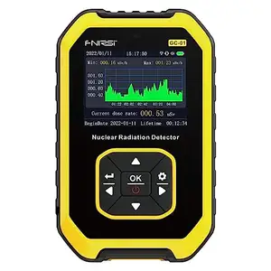 Display a cristalli liquidi monitor portatile ad alta sensibilità per radiazioni nucleari