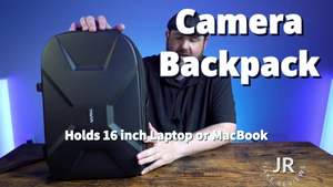 Mochila para Cámara de Muestra Gratuita, Estuche Profesional para Cámara de Fotografía Resistente a Salpicaduras, Antirrobo, para Viajes, para Fotógrafos - Product Image 6