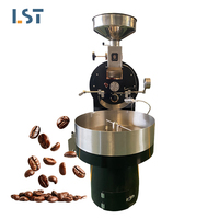 Tostadora de Café Industrielle Commerciale 3-6kg Électrique Entièrement Automatique en Acier Inoxydable pour Torréfaction de Grains de Café