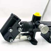 Pompe manuelle hydraulique robuste 250 bars pour grue et plateforme de travail en hauteur