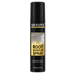 SKYLIVE racine retouche Spray 80ml noir brun cheveux Fiber aérosol Spray perte de cheveux calvitie traitement kératine cheveux <span class=keywords><strong>craie</strong></span> poudre - Product Image 1