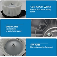 Moteur de ventilateur de climatisation AC, souffleur de climatisation automatique pour Nissan Urvan E26 NV350 (avant) 272203XA0A