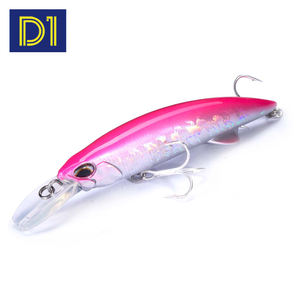 Leurre de pêche en eau salée personnalisé D1 Weihai Factory, 92mm/49g 110mm/60g, leurre minnow coulant pour la pêche à la traîne - Product Image 1