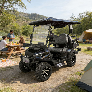 Carrito de Golf Eléctrico Todoterreno ZOWN Certificado por la CE, con 5-6 Asientos, Garantía de 2 Años, Asiento Trasero Opcional - Product Image 1