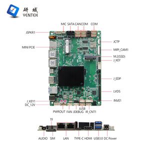 Carte mère de bureau Mini-ITX Rockchip RK3576 nouvelle génération, LPDDR5 4G, EMMC, 2 ports LAN, 4 ports COM, 2 ports CAN, HD LVDS, EDP, MIPI, GPIO, TF, WIFI 6, BT - Product Image 5