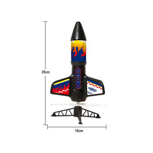 Lanceurs de fusées <span class=keywords><strong>a</strong></span>ériennes motorisés pour enfants, cadeau d'anniversaire, avec <span class=keywords><strong>parachute</strong></span>, lance jusqu'à 200 pieds - Product Image 1