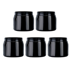 Vente en gros de contenants en plastique vides pour cosmétiques de 500 ml, pot pour gommage corporel, pot en plastique pour beurre corporel de 500 ml - Product Image 6
