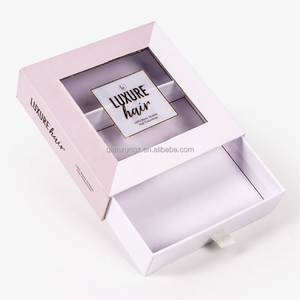 Biểu tượng tùy chỉnh cứng nhắc bao bì với PVC và cửa sổ trong suốt các tông giáng sinh Hộp quà tặng - Product Image 2