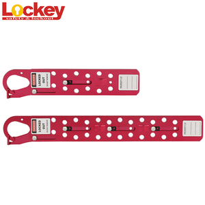 Cerrojo de seguridad OEM de dos tamaños, 12 y 24 agujeros, cierre de bloqueo de aluminio largo deslizante - Product Image 2