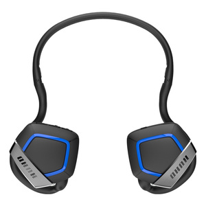 <span class=keywords><strong>Auriculares</strong></span> inalámbricos para videojuegos de 2,4 Ghz, con transmisor tipo C, banda para el cuello plegable para teléfonos inteligentes, PS5, PS4, <span class=keywords><strong>PC</strong></span>, Switch - Product Image 2