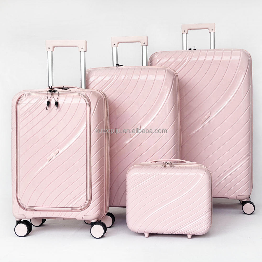 Pink 30 Kg Trolley Bag Hot Selling Luxury Business Style Kids