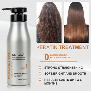 Traitement Capillaire Réparateur à la Kératine Sans Formaldéhyde, Type Protéine Hydratante, Répare les Cheveux Abîmés, Kératine Lissante pour Cheveux Épais - Product Image 5
