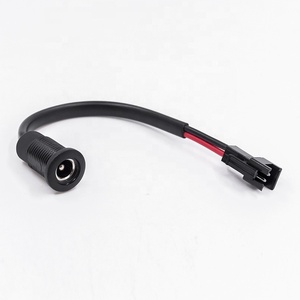 พาเนลเมานต์ DC-022D 5.5x2.1มม. เต้ารับแจ็คไฟกระแสตรงตัวเมียเป็นขั้วต่อ JST SM 2ขาสำหรับสายชาร์จสำหรับสกู๊ตเตอร์ไฟฟ้า - Product Image 4