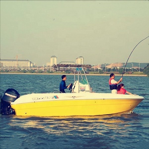 Yate Deportivo de FRP para Pesca con Motor Fuera de Borda, 6.2 Metros de Longitud, Capacidad para 6 Personas, para Uso en Lagos y Ríos - Product Image 3