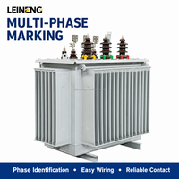 Transformador de Potencia Eléctrico LEINENG 6300KVA 66kV 3.15kV/6.3kV/11kV Transformador de Potencia Trifásico de Doble Bobina