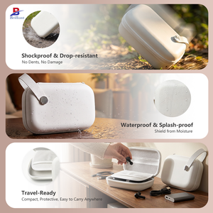 Custodia Moderna Piccola in <span class=keywords><strong>EVA</strong></span> per Accessori, Custodia Rigida per Caricabatterie, Mini Power Bank Portatile, Custodia Rigida per Hard Disk, Borsa per il Trasporto e la Conservazione - Product Image 4