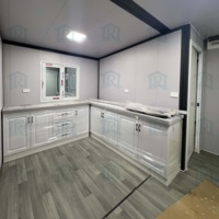 Maison Conteneur Extensible Moderne Étanche à Énergie Solaire sur Base de Remorque Mobile pour Bureaux et Salles de Sport