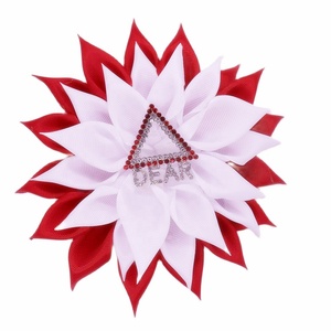 定制时尚联谊会胸针缎带花 DST 组织 Delta Dear Pin 希腊风格女士首饰 - Product Image 3