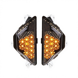Luz LED de Señal de Giro Lateral de Repuesto, Color Ámbar, para <span class=keywords><strong>KAWASAKI</strong></span> <span class=keywords><strong>NINJA</strong></span> 250 300 400 650 <span class=keywords><strong>1000</strong></span> Z1000SX ZX-6R <span class=keywords><strong>2013</strong></span> en Adelante - Product Image 3