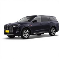 Mobil Bekas HONGQI HS7 PHEV 2025 Penggerak Empat Roda Edisi Qichang 5-Kursi 1-25000 Mil Otomatis Kamera Belakang 360