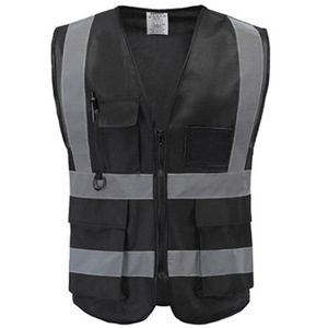 سترة أمان عاكسة مخصصة بشعار مطبوع لعمال مواقع البناء، متوافقة مع معيار EN ISO 20471 - Product Image 1