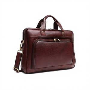 Sac à bandoulière pour ordinateur portable en cuir véritable personnalisable, imperméable, léger, écologique, multi-tailles, décontracté et professionnel, vente en gros - Product Image 5