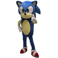 Sonic Mascot Costume for Adult, Halloween, Christmas