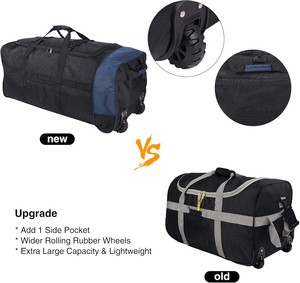 Sac à dos de patinage sur glace avec échantillon gratuit, idéal pour l'entraînement au hockey en extérieur, doublure Oxford souple, fermeture éclair et bandoulière - Product Image 6