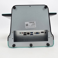 Sistema POS de Pantalla Dual de 15.6 Pulgadas y 11.6 Pulgadas, CPU I5 de 12.ª Generación, Windows 10, Pantalla Táctil Todo en Uno, Caja Registradora para Comercio Minorista