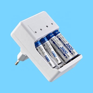 Livolo — <span class=keywords><strong>chargeur</strong></span> de prise Standard ue, avec 4 fentes, 1.2V, Aa, Aaa, Lithium, Nimh, nickel, métal, télécommande, microphone, <span class=keywords><strong>chargeur</strong></span> de batterie - Product Image 2
