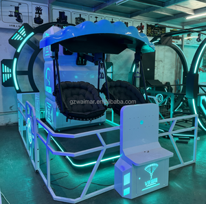 Simulateur de <span class=keywords><strong>saut</strong></span> en parachute en réalité virtuelle 9D, simulateur de parachutisme VR, jeu vidéo, équipement d'amusement urbain - Product Image 5
