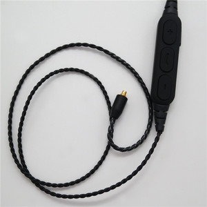 Cable de audio Bluetooth MMCX5.0 de repuesto para auriculares SE535 SE425 UE900, cable de cobre chapado en estaño negro - Product Image 4