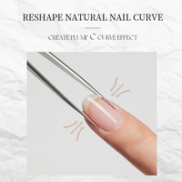 GULAURI Gel à Séchage Rapide pour Extension d'Ongles, Gel UV Longue Durée, Peut Faire la Construction des Ongles, Séchage en 2s, Modélisation en 4s