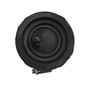 Acoplamento Flexível de Borracha Natural com Superfície Polida Preto Macho para Conexão de Tubos Tamanho <span class=keywords><strong>1</strong></span>.5\"-4\" - Product Image 6