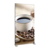 Boîte lumineuse rétroéclairée en tissu LED personnalisée de haute qualité, nouvelle arrivée, promotion publicitaire, 85*200, JC Portable