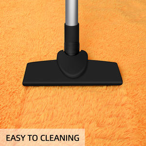 Tapis shaggy décoratif de grande taille pour la maison, tapis en peluche orange, tapis moelleux de luxe pour le salon, la chambre à coucher - Product Image 4