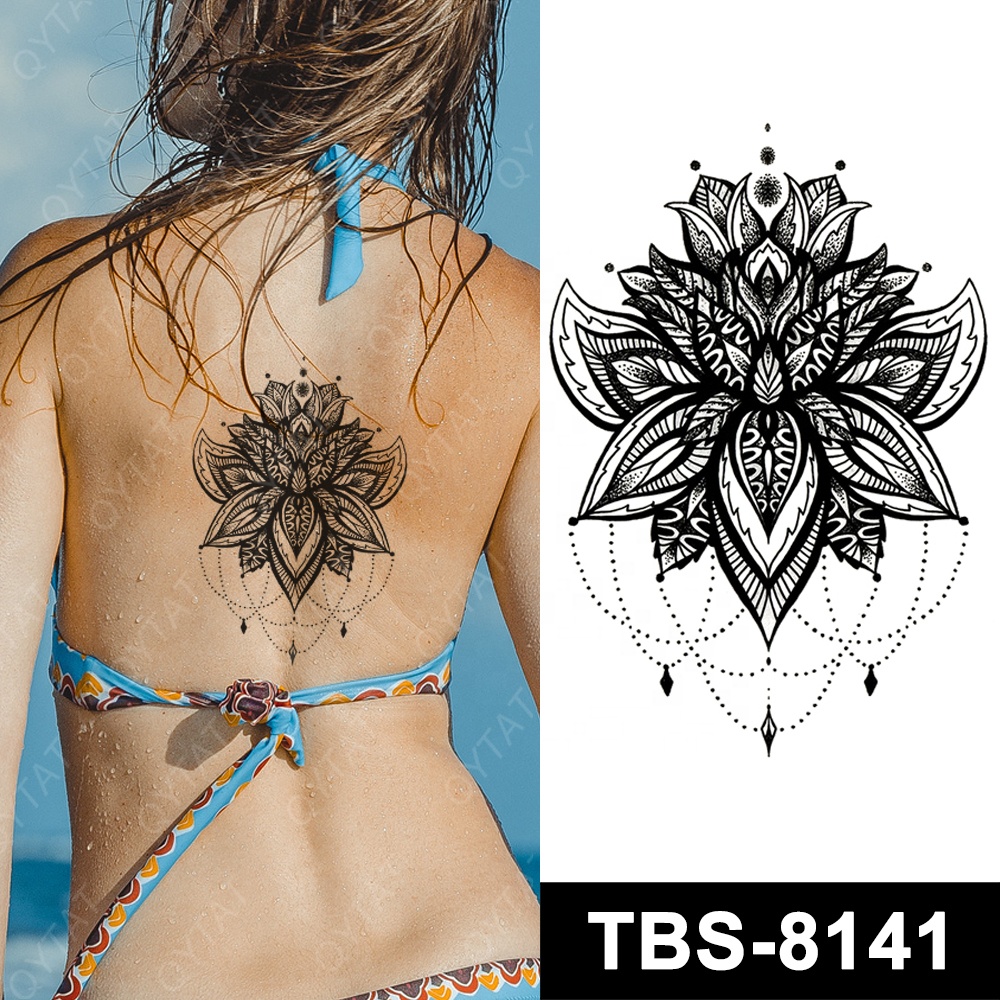 Tatuagem de flor no tornozelo - adesivos elegantes e duráveis \u200b\u200bpara  mulheres, image size:1000x1000