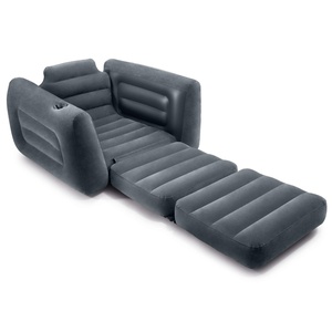 <b>Inflatable</b> Pull-Out <b>Sofa</b> Chair Sleeper That Works As a Air Bed Mattress, Twin Sized Air Mattress <b>Sofa</b> Couch for Living Room - Product Image 2