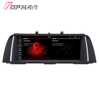 Pemutar Audio mobil 10.25 inci, pemutar Audio mobil Android layar otomatis untuk BMW 5 Series F10/F11 NBT 2013 - 2017 Unit Kepala