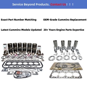Parti motore escavatore Diesel ricostruire <span class=keywords><strong>Kit</strong></span> M11 QSK60 6LT QSX15 6 bt5. 9 QSM11 NTA855 NT855 4BT 6BT <span class=keywords><strong>Kit</strong></span> fodera cilindro 6BT per Cummins - Product Image 4