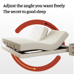 Size Adjustable Bed Frame With Extendable Mattress Foldable Smart Bed With <b>Recliner</b> Feature G03 Lash Bed G03 G03 - Product Image 5