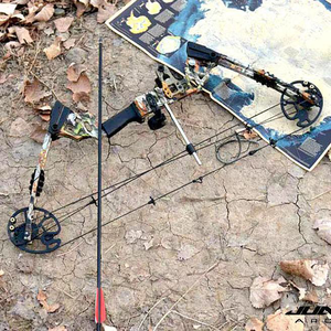 YML fábrica oso tiro con arco compuesto arco CAMO tiro con arco compuesto caza arco compuesto arco adulto ajustable dibujar peso 30-70lbs - Product Image 3